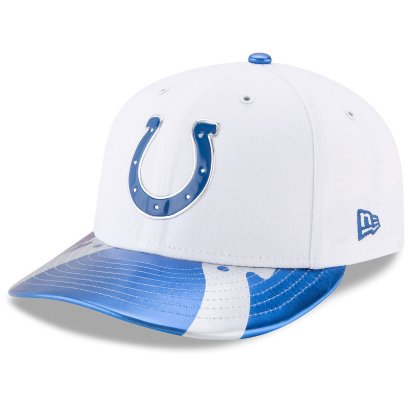 Indianapolis Colts White 2017 NFL Draft Official On Stage Low Profile 59FIFTY Fitted Hat