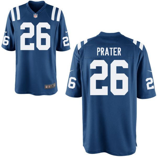 Men's Indianapolis Colts #26 Shaun Prater Blue Limited Jersey