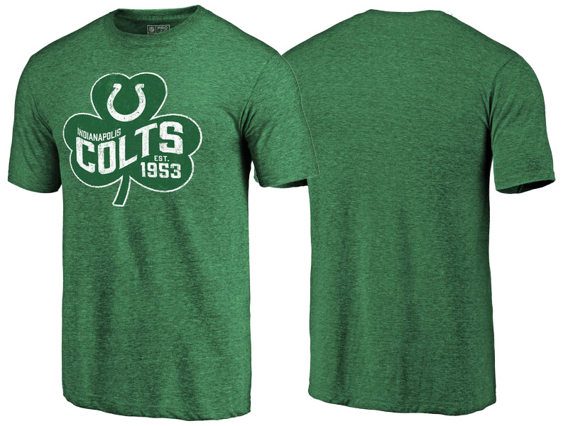 Indianapolis Colts Kelly Green Paddy's Pride St. Patrick's Day T-Shirt