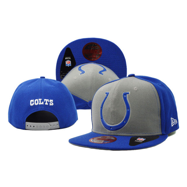 Indianapolis Colts New Era Blue/Gray On Field Fitted Snapback Hat