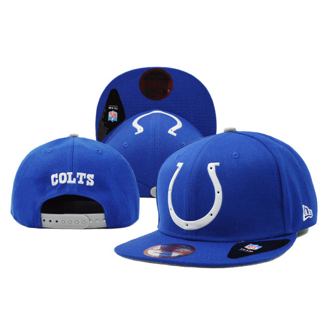 Indianapolis Colts New Era Blue On Field Fitted Snapback Hat