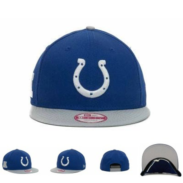 Indianapolis Colts New Era Blue On Field Adjustable Hat