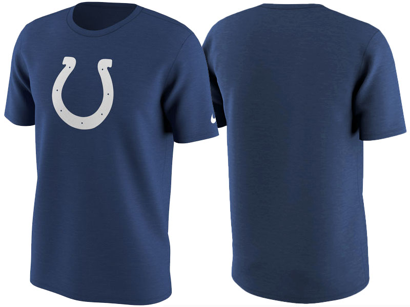 Indianapolis Colts Royal Color Rush Travel T-Shirt