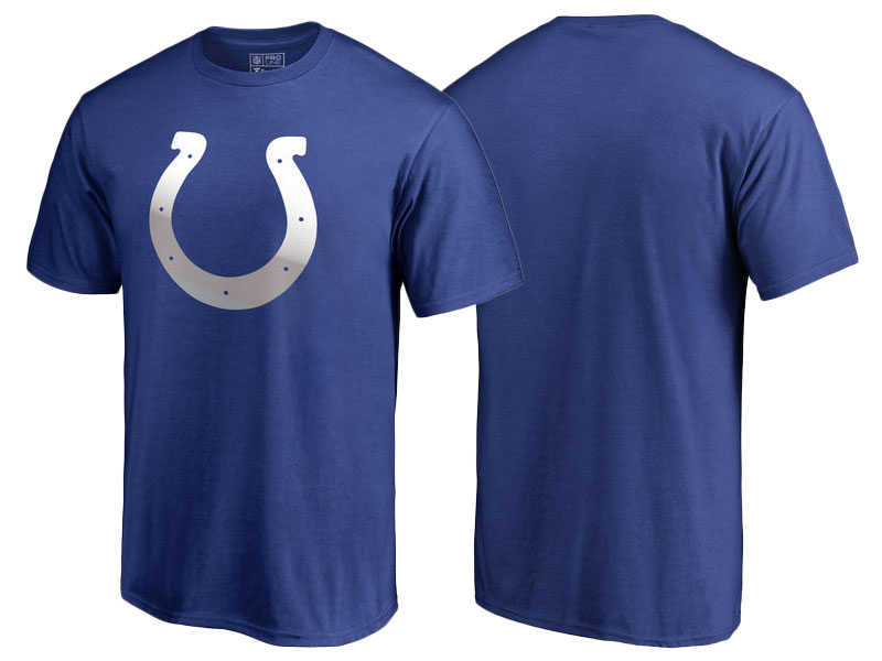 Indianapolis Colts Royal Gradient Logo T-Shirt