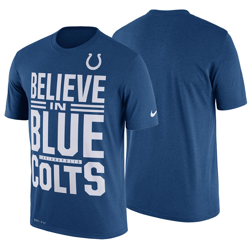 Indianapolis Colts Royal Legend Local Fans Performance T-Shirt