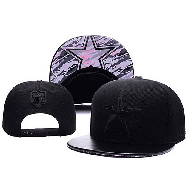 Dallas Cowboys Black New Era Snapback Hat