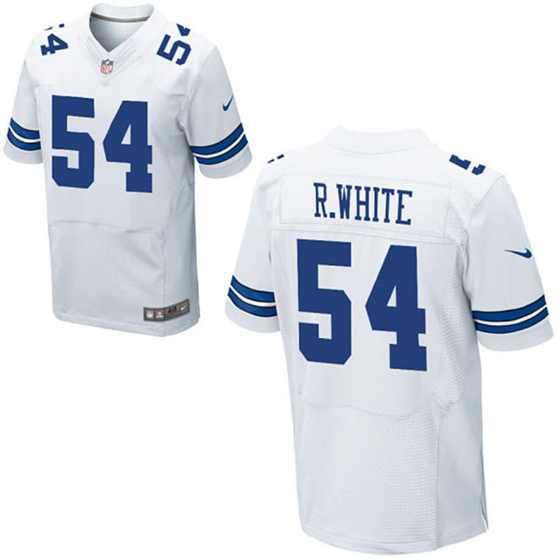 Dallas Cowboys #54 Randy White White Elite Jersey