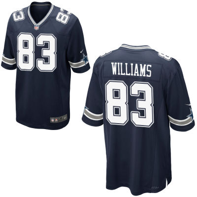 Men's Dallas Cowboys #83 Terrance Williams Blue Game Jersey