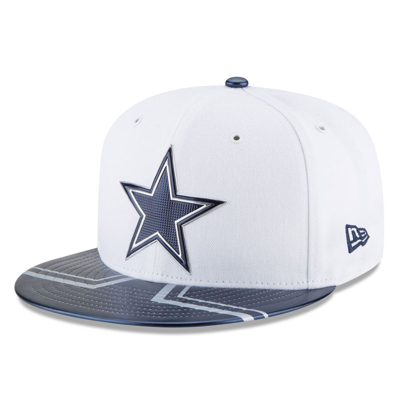 Dallas Cowboys White 2017 NFL Draft Official On Stage 59FIFTY Fitted Hat