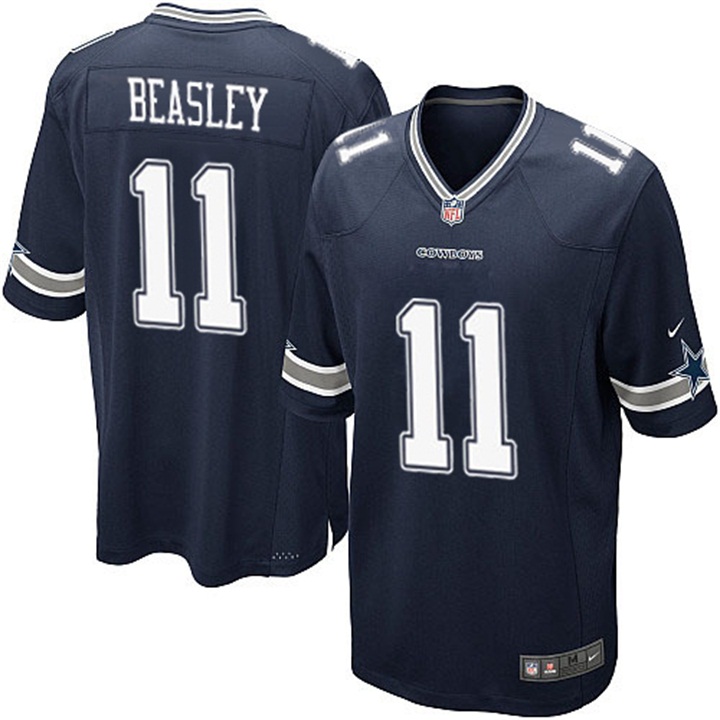 Dallas Cowboys #11 Cole Beasley Blue Limited Jersey