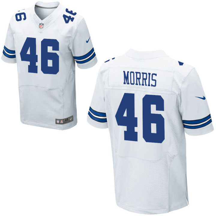 Dallas Cowboys #46 Alfred Morris White Elite Jersey