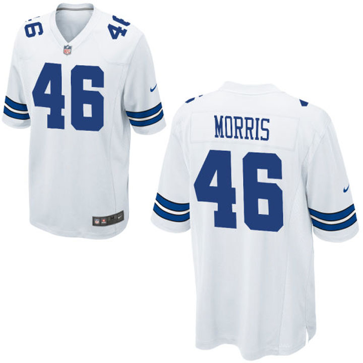 Dallas Cowboys #46 Alfred Morris White Game Jersey