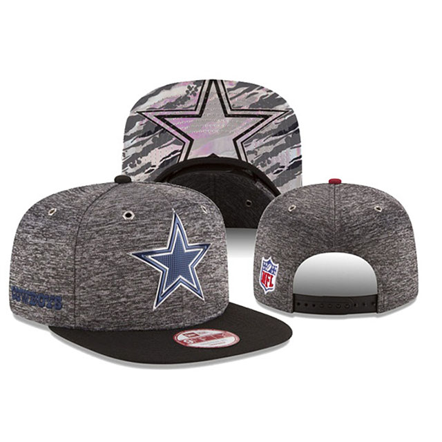 Dallas Cowboys Black Gray New Era Hat