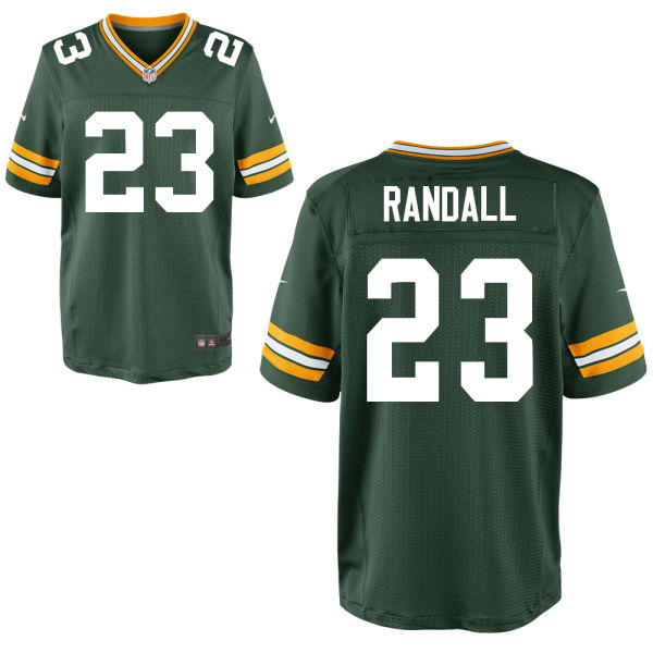 Mens Green Bay Packers #23 Damarious Randall Nike Green Elite Jersey