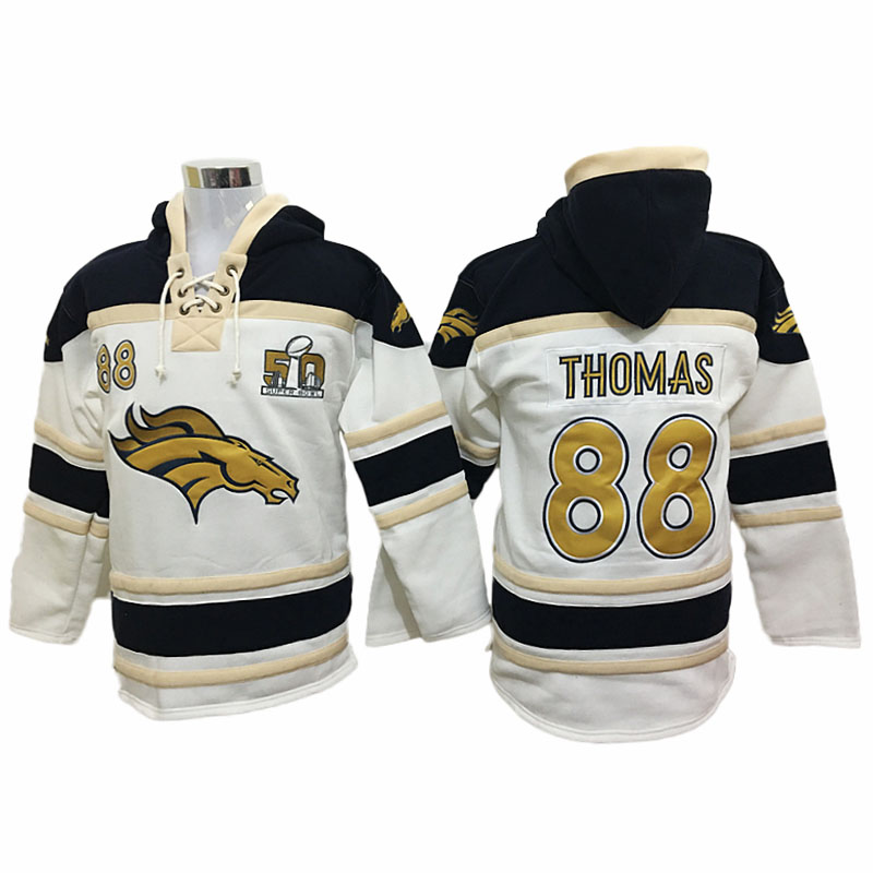 Denver Broncos Demaryius Thomas #88 Super Bowl 50 Hoodie