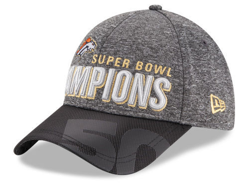 Denver Broncos Gray/Black Super Snapback Bowl 9FORTY Adjustable Hat