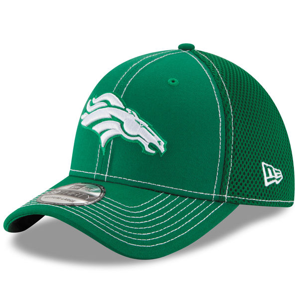 Denver Broncos Green St. Patrick's Day 39Thirty Hat (Pre-Order)