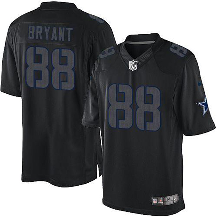 NFL Dallas Cowboys #88 Dez Bryant Impact Limited Black Jersey