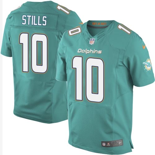 NFL Miami Dolphins #10 Kenny Stills Elite Green Jersey