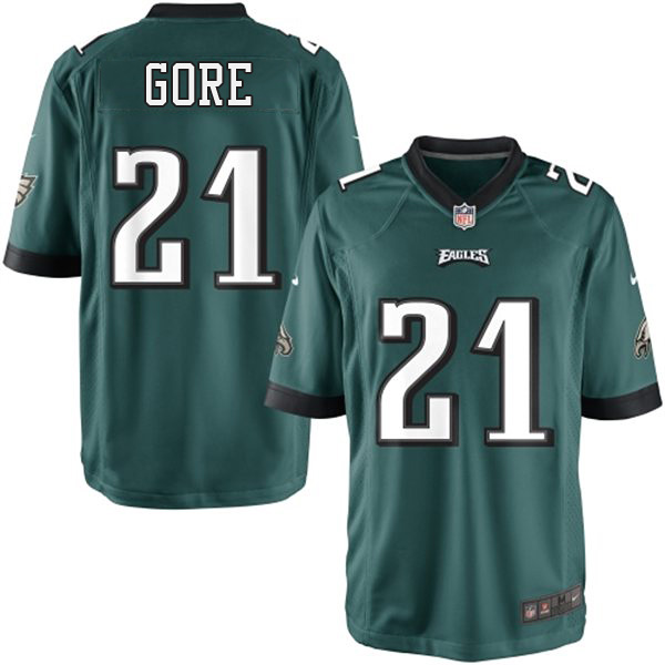 Philadelphia Eagles #21 Frank Gore Nike Black Game Jersey