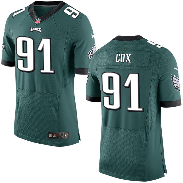 Philadelphia Eagles #91 Fletcher Cox Green Elite Jersey