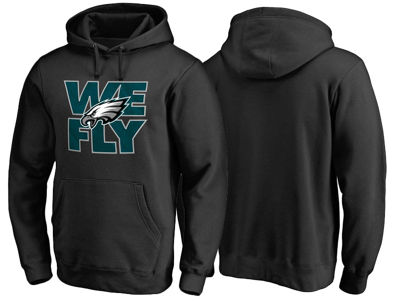 Philadelphia Eagles Black Pro Line Hometown Warm Pullover Hoodie