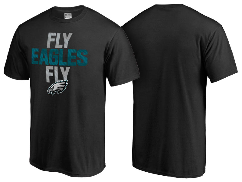 Philadelphia Eagles Pro Line Black Mantra Fans T-Shirt