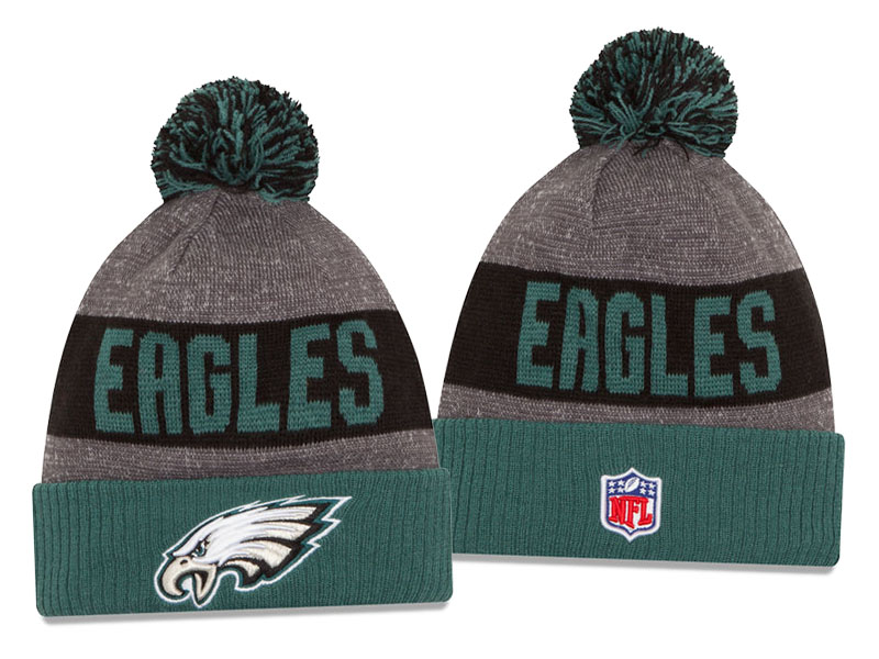 Christmas Gift -  Philadelphia Eagles Gray New Era 2016 Sideline Sport Warm Knit Hat 