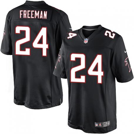 Atlanta Falcons #24 Devonta Freeman Black Limited Jersey