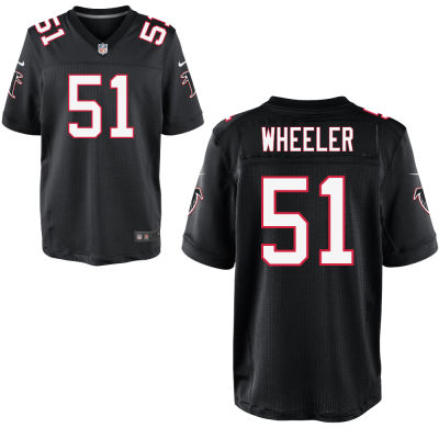 Men's Atlanta Falcons #51 Philip Wheeler Black Elite Jersey