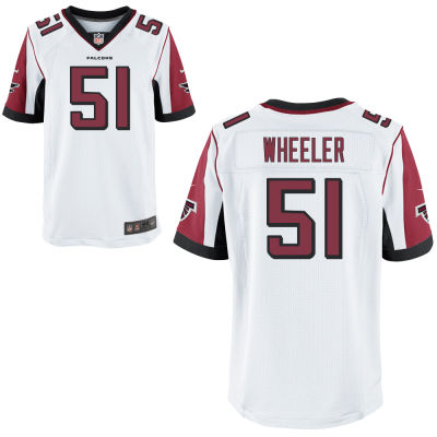 Men's Atlanta Falcons #51 Philip Wheeler White Elite Jersey