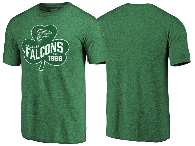 Atlanta Falcons Kelly Green Paddy's Pride St. Patrick's Day T-Shirt