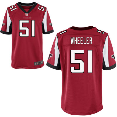 Men's Atlanta Falcons #51 Philip Wheeler Red Elite Jersey