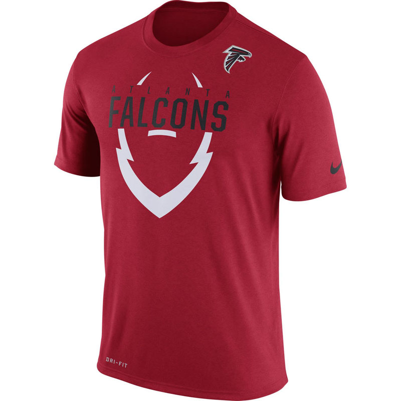 Atlanta Falcons Red Legend Icon Dri-FIT T-Shirt