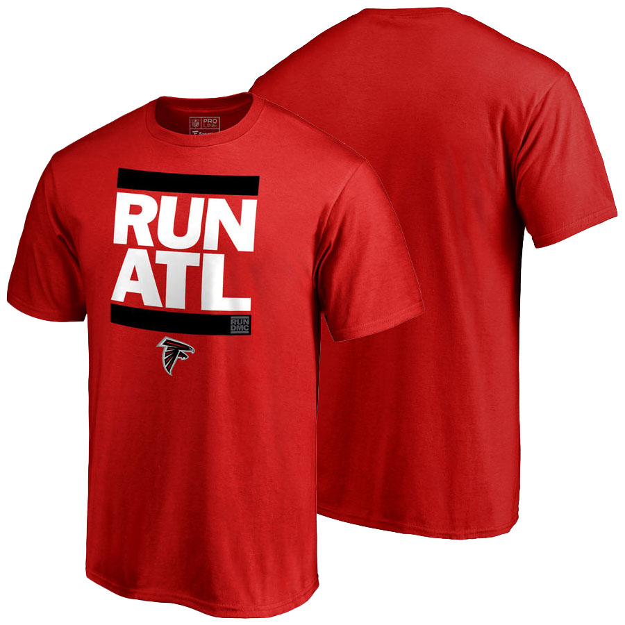 Atlanta Falcons Red Pro Line RUN-CTY T-Shirt