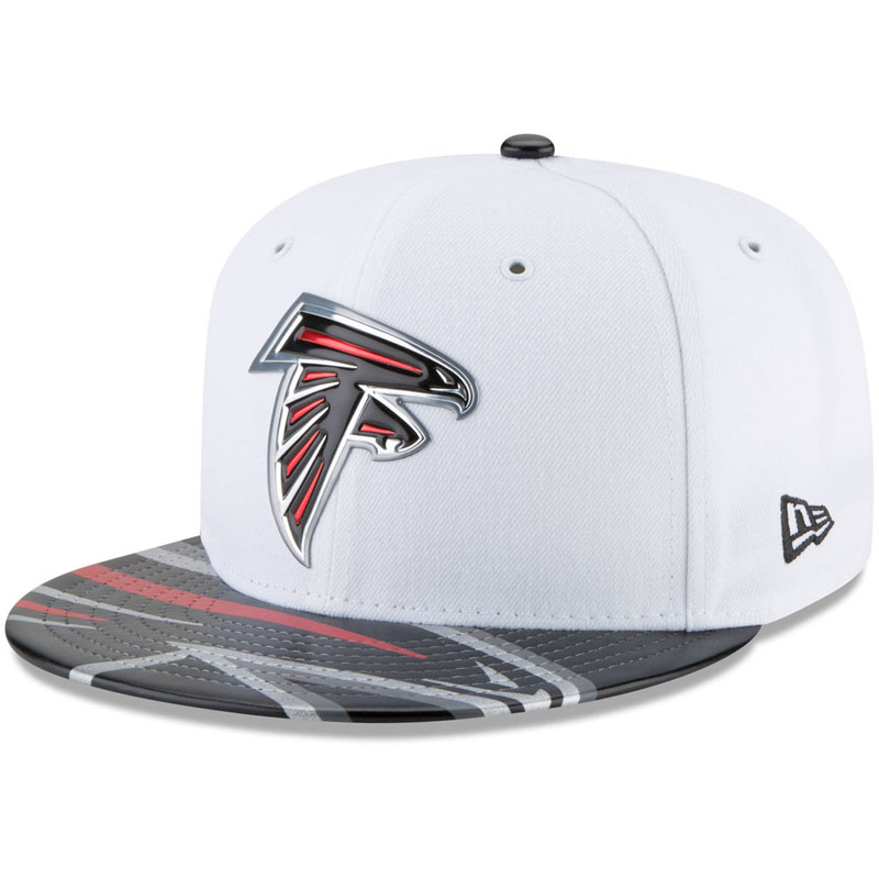 Atlanta Falcons White 2017 NFL Draft Official On Stage 59FIFTY Fitted Hat