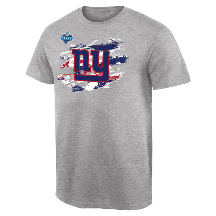 Giants Pro Line Heather Gray 2016 Draft Special T-Shirt