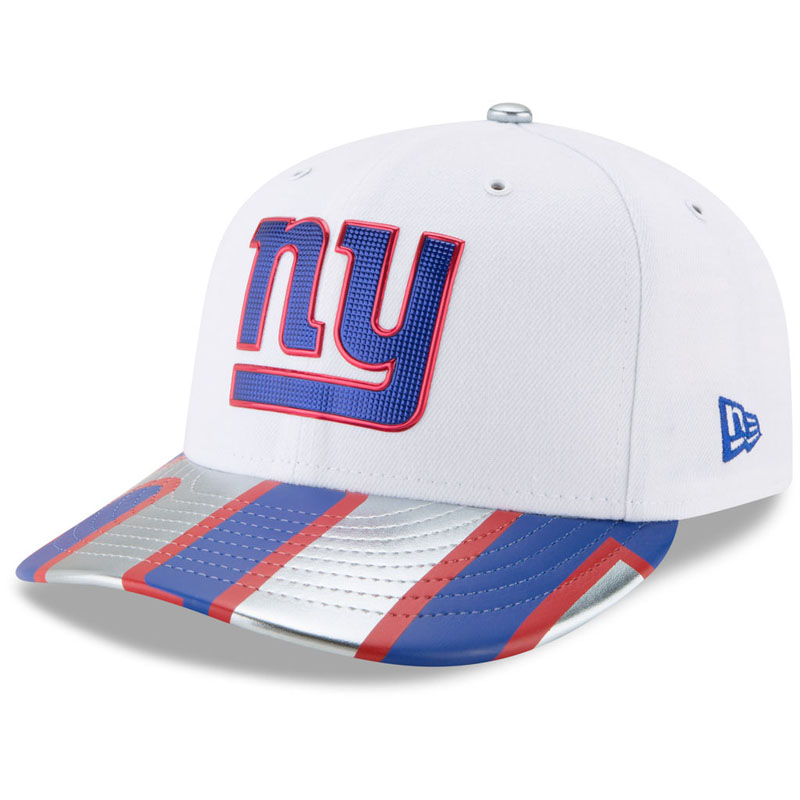 New York Giants White 2017 NFL Draft Official On Stage Low Profile 59FIFTY Fitted Hat