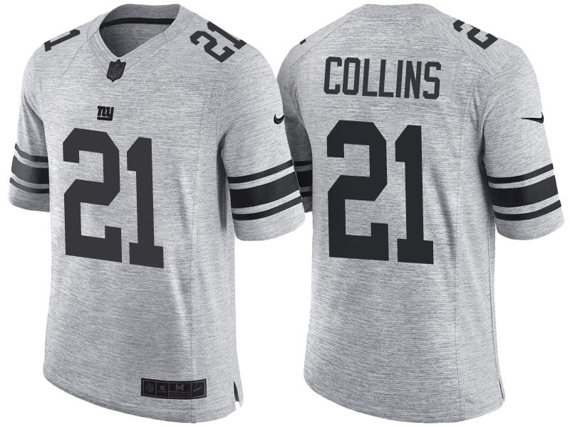 New York Giants #21 Landon Collins 2016 Gridiron Gray II Limited Jersey