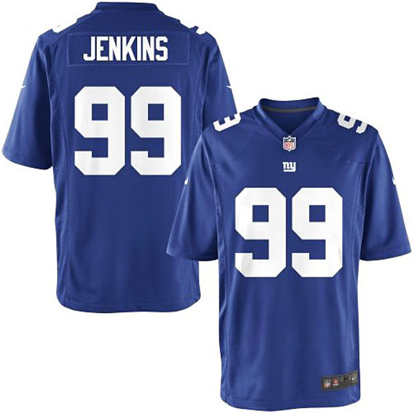 NFL New York Giants #99 George Selvie Game Blue Jersey