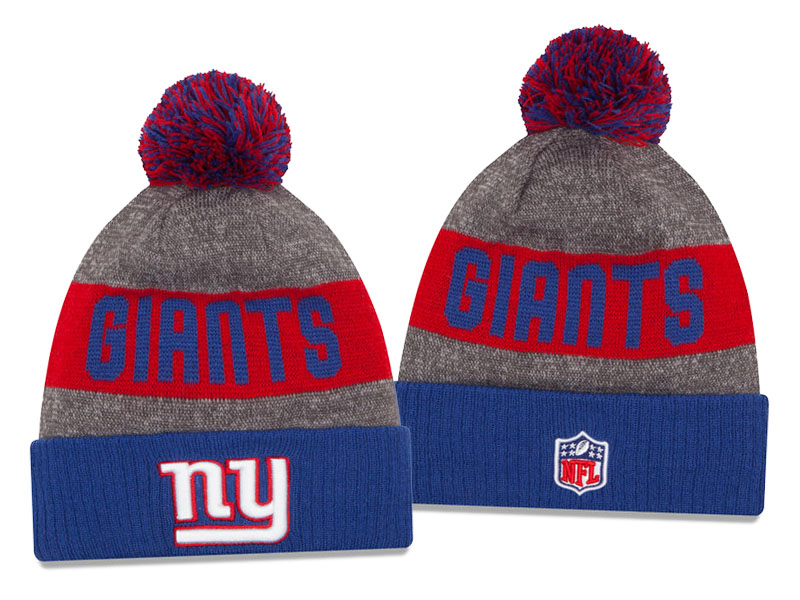 Christmas Gift -  New York Giants Gray New Era 2016 Sideline Sport Outdoors Knit Hat 