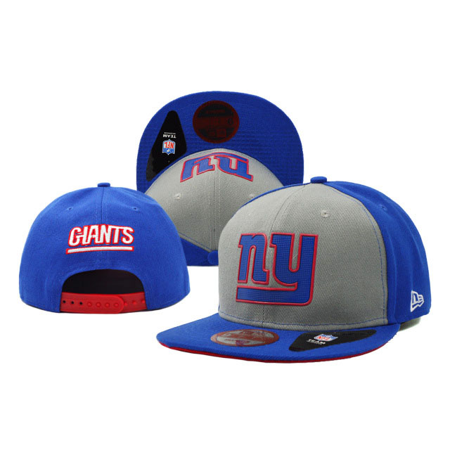 New York Giants New Era Blue/Gray On Field Fitted Snapback Hat