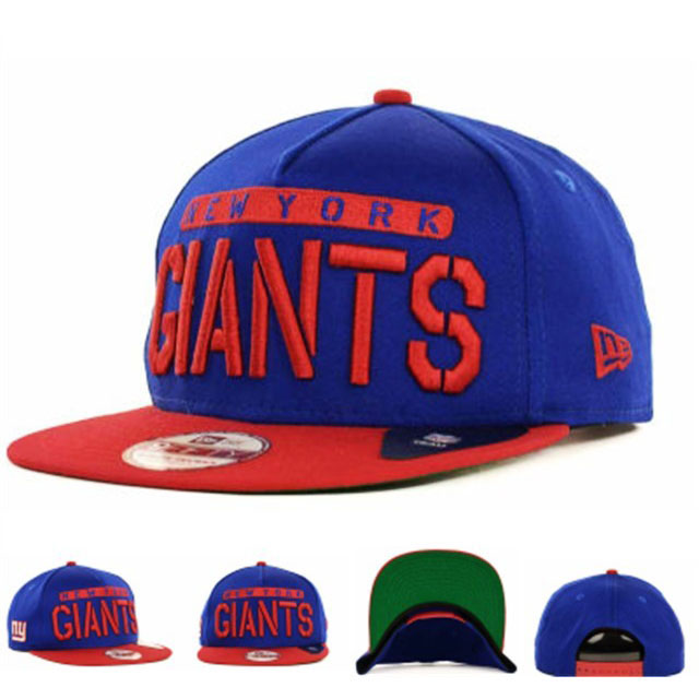 New York Giants New Era Blue On Field Adjustable Hat