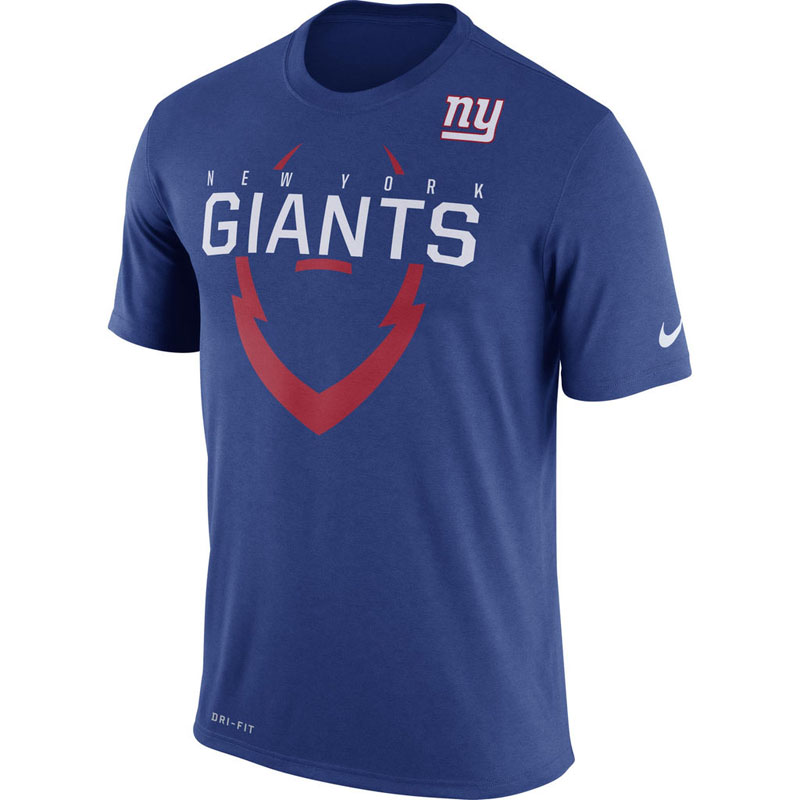 New York Giants Royal Legend Icon Dri-FIT T-Shirt