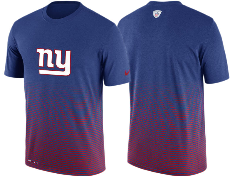 New York Giants Royal New Day Enhanced Performance T-Shirt