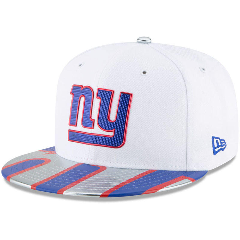 New York Giants White 2017 NFL Draft Official On Stage 59FIFTY Fitted Hat