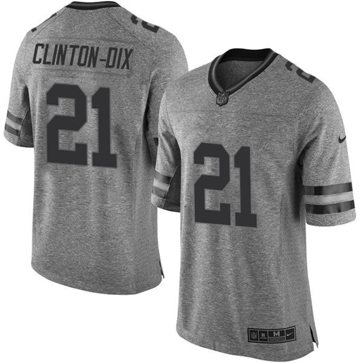 Green Bay Packers #21 Ha Ha Clinton Dix Gray Gridiron Limited Jersey