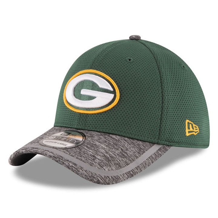 Green Bay Packers Green New Era 2016 On Field Training Camp Flex Hat