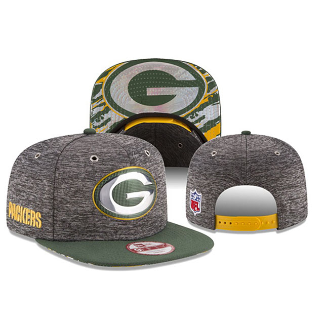 Green Bay Packers Teal Gray New Era Hat