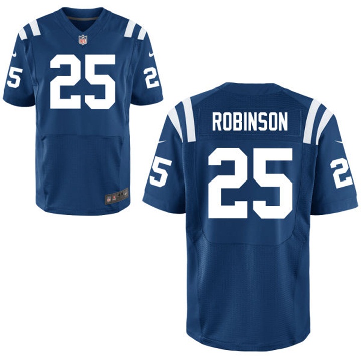 Indianapolis Colts #25 Patrick Robinson Royal Blue Elite Jersey